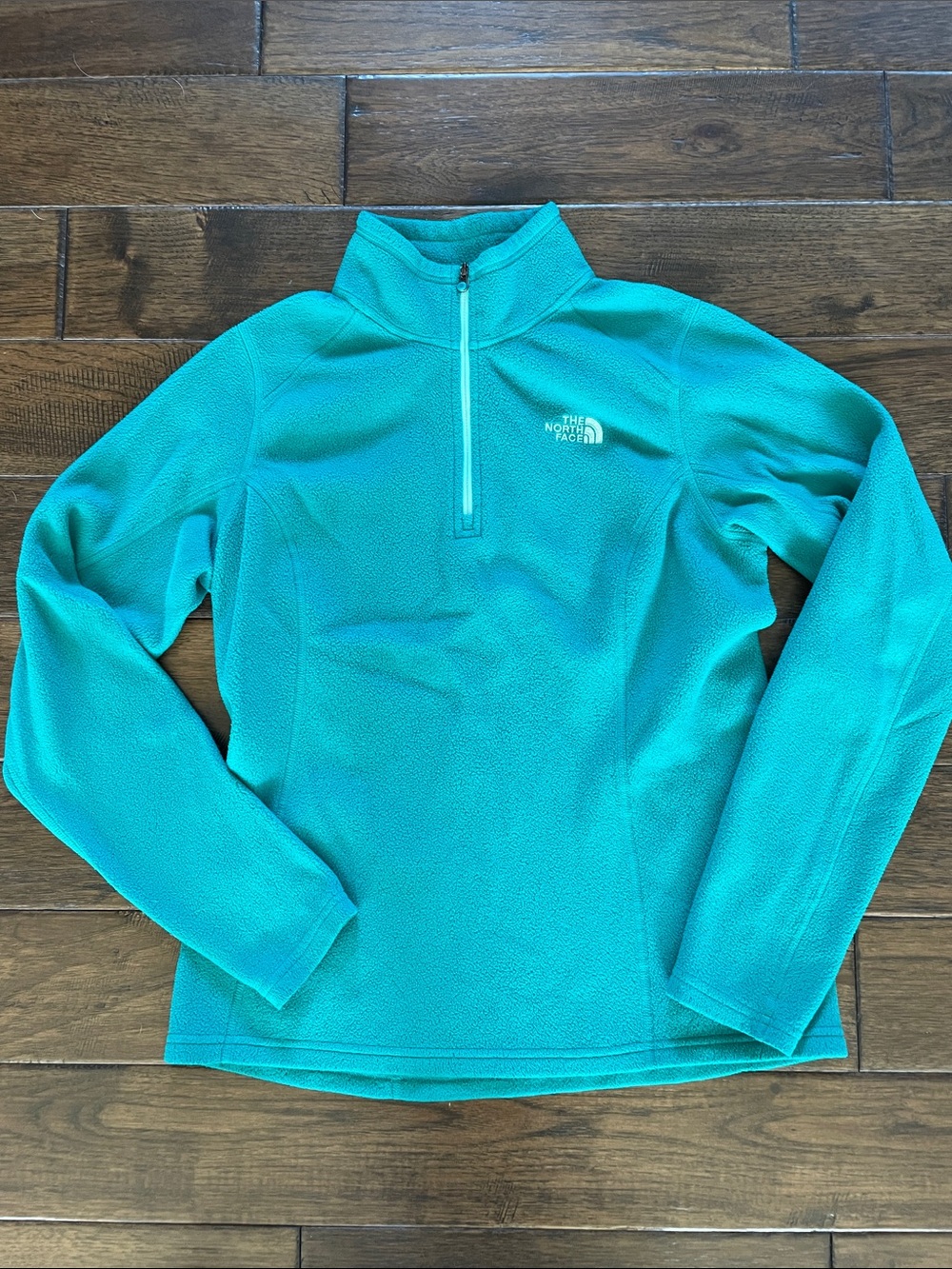 The North Face Women’s Teal Quarter-Zip Cowl Fleece